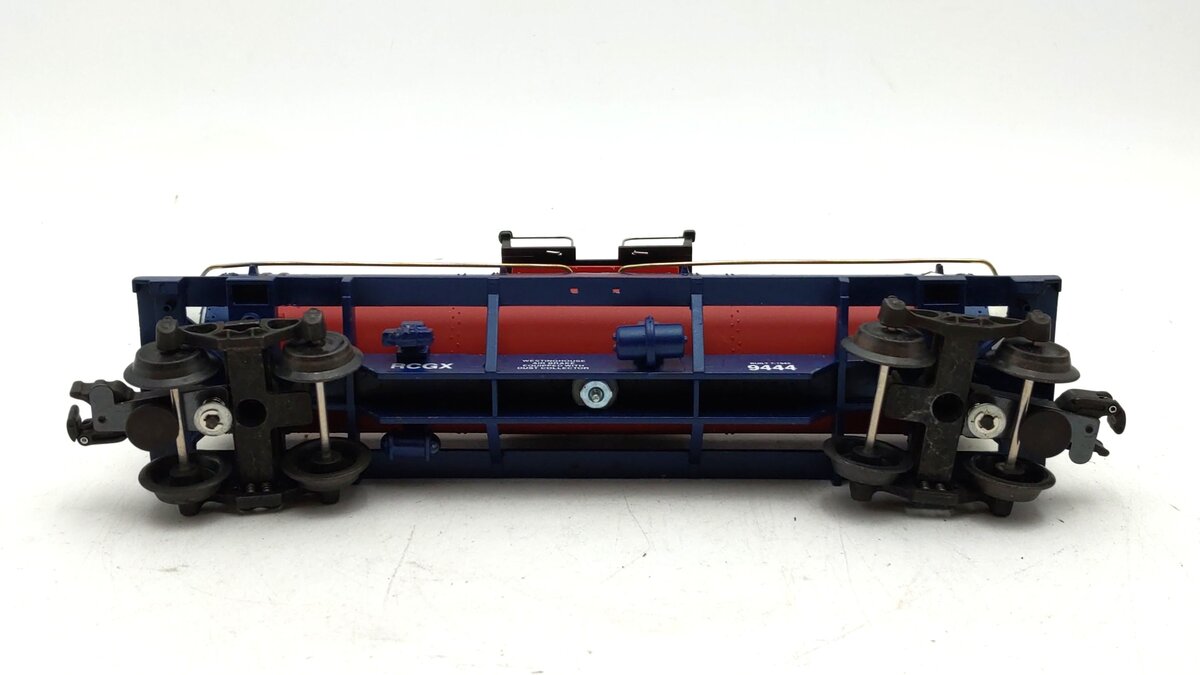 K-Line K9444 O Gauge Riveted Tank Car Bank EX
