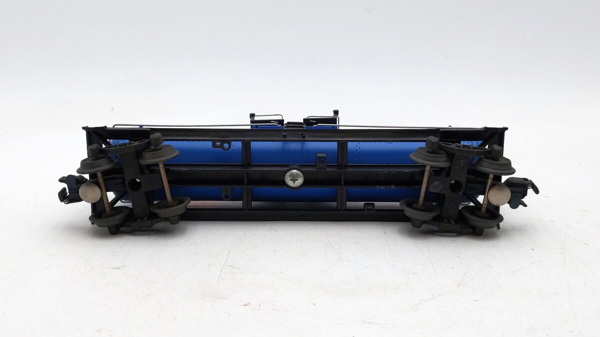 K-Line K6321 O Gauge Union 76 Single Dome Tank Car #6321 VG