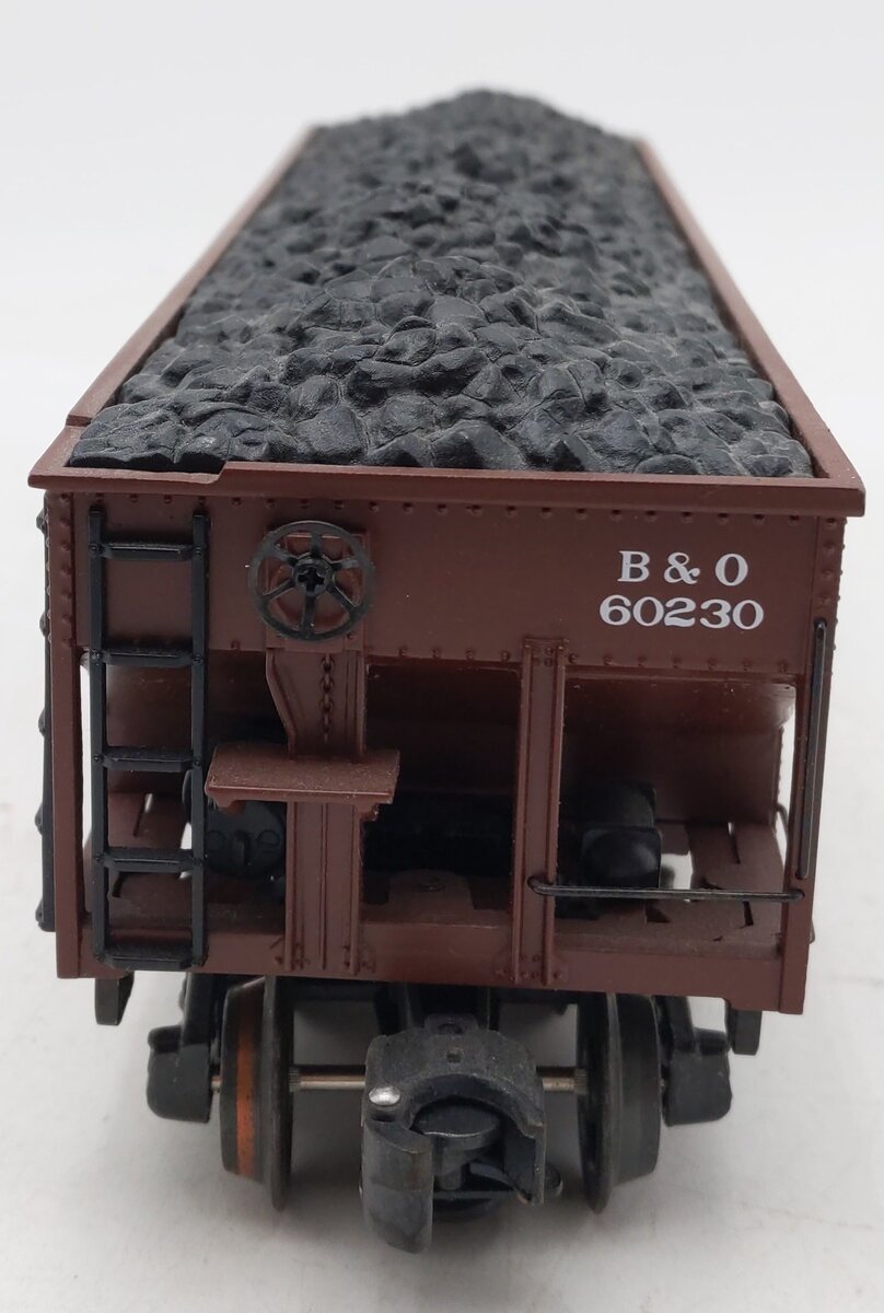 K-Line K623-1095 O Gauge Baltimore & Ohio Die-Cast Quad Hopper Car #60230 EX