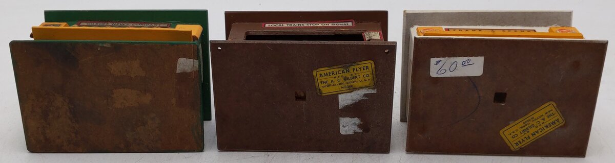 American Flyer 271 Vintage S 3-Piece Whistle Stop Building Set VG
