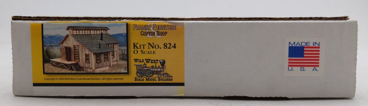 Wild West Scale Models 824 O Franke & Furniture Coffin Shop Kit VG/Box
