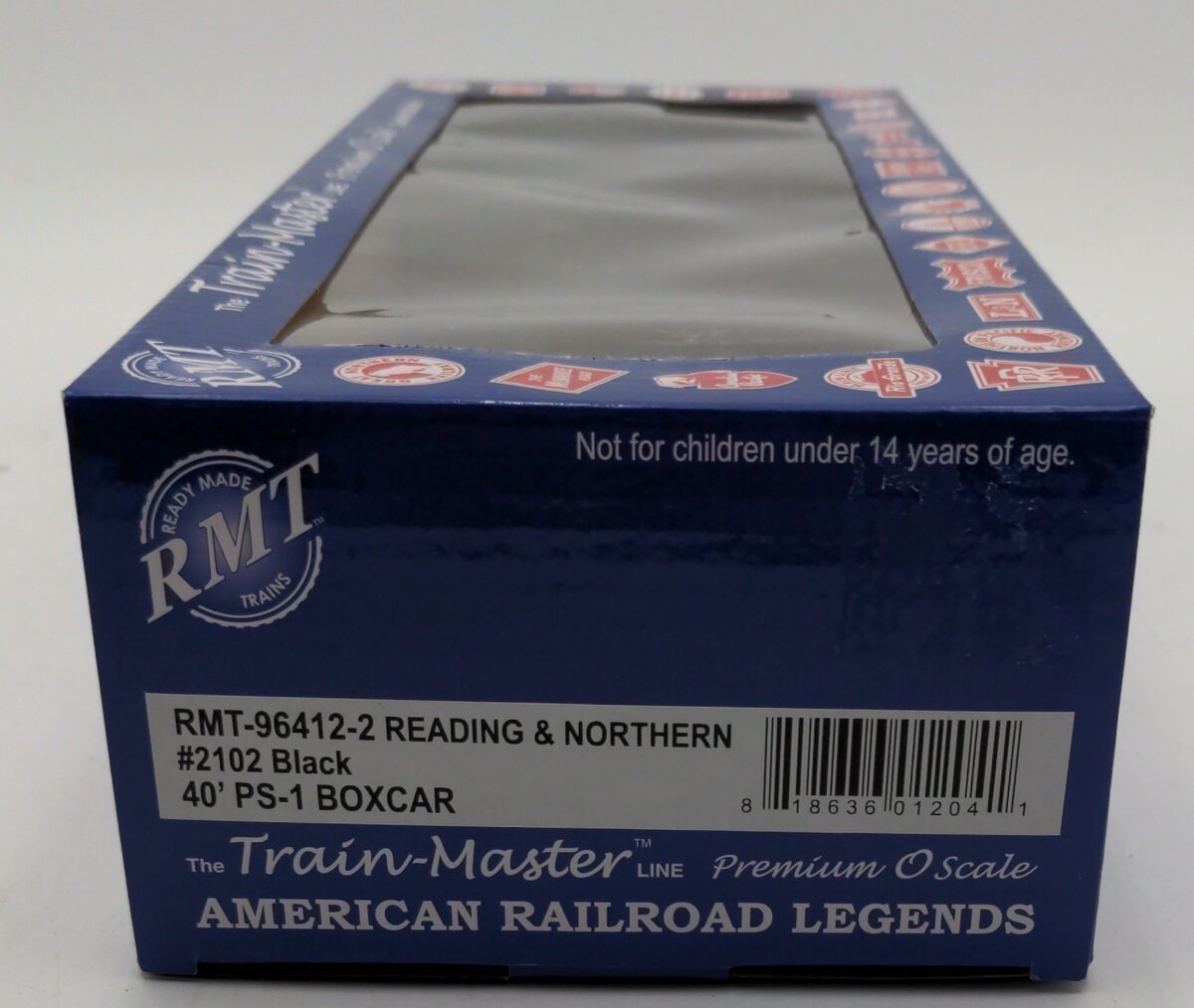 RMT 964122 O Reading & Northern Black Boxcar #2102