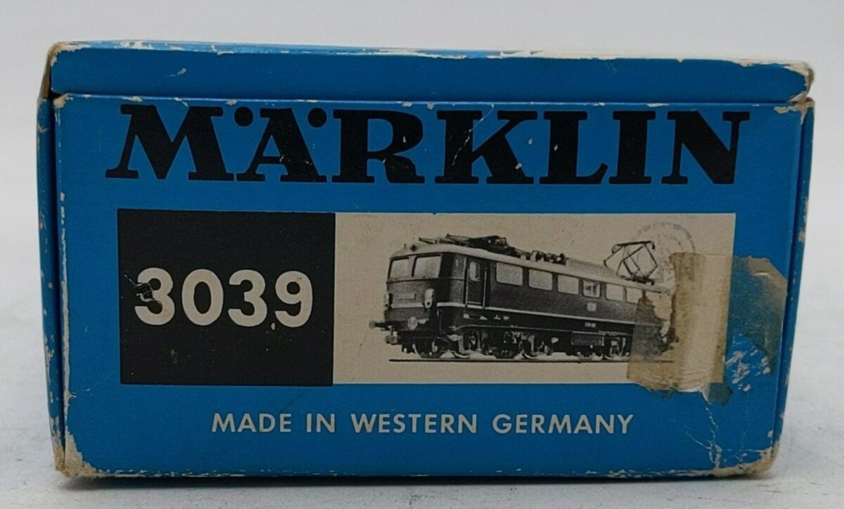 Marklin 3039 HO Scale DB E10238 Electric Locomotive EX/Box