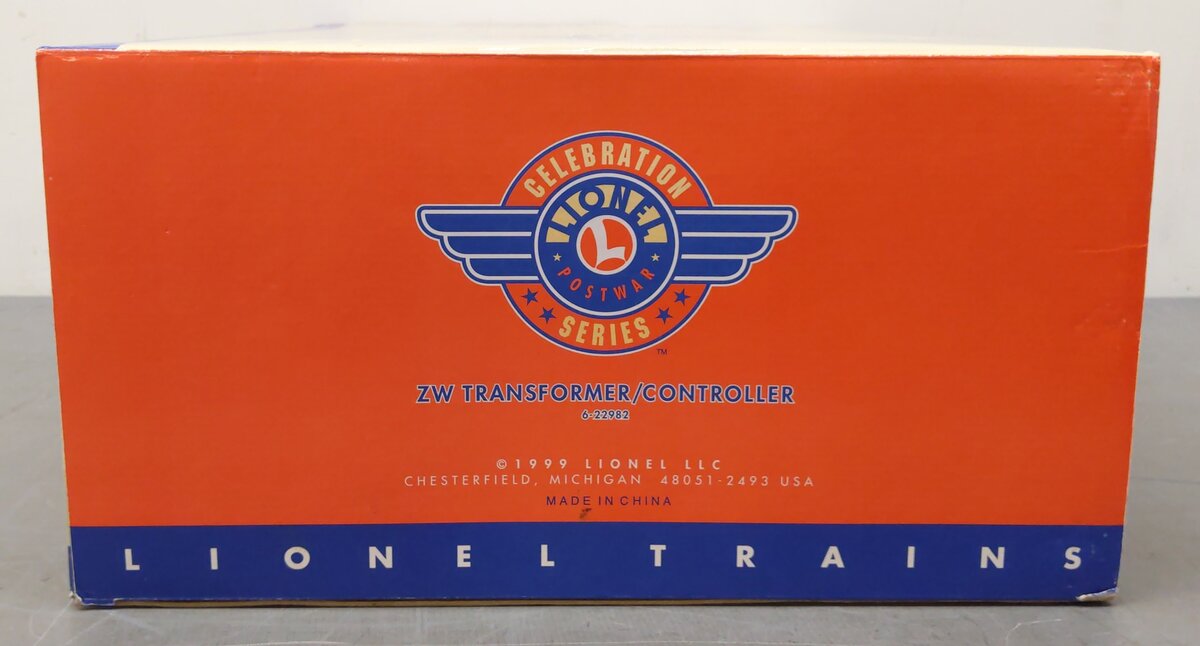 Lionel 6-22982 O ZW Postwar Celebration Series Controller & 2 Transformers Set EX/Box