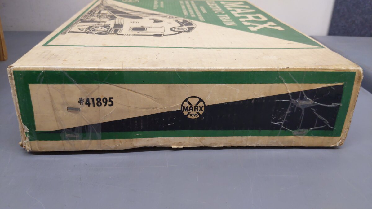 Marx 41895 Vintage O Diesel Freight Electric Train Set VG/Box