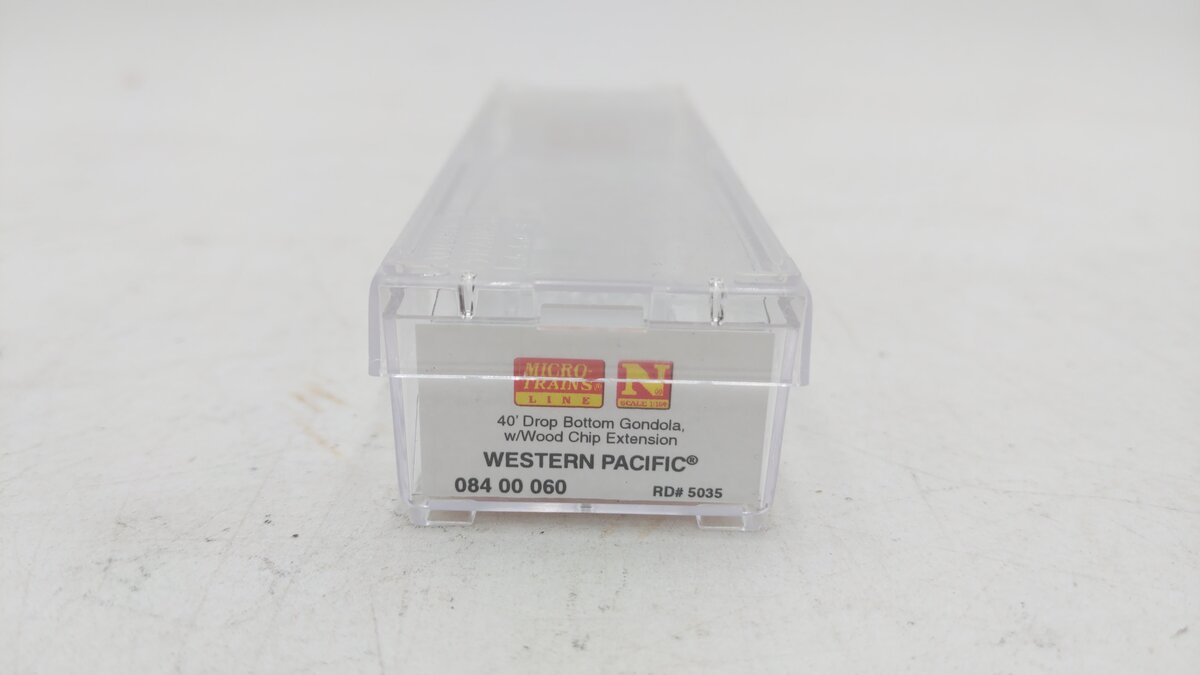 Micro-Trains 08400060 N WP 40' Drop Bottom Gondola w/Side Extension #5035