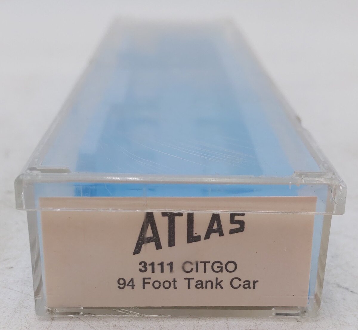 Atlas 3111 N Scale Citgo 94 Ft. Tank Car #96501 EX/Box
