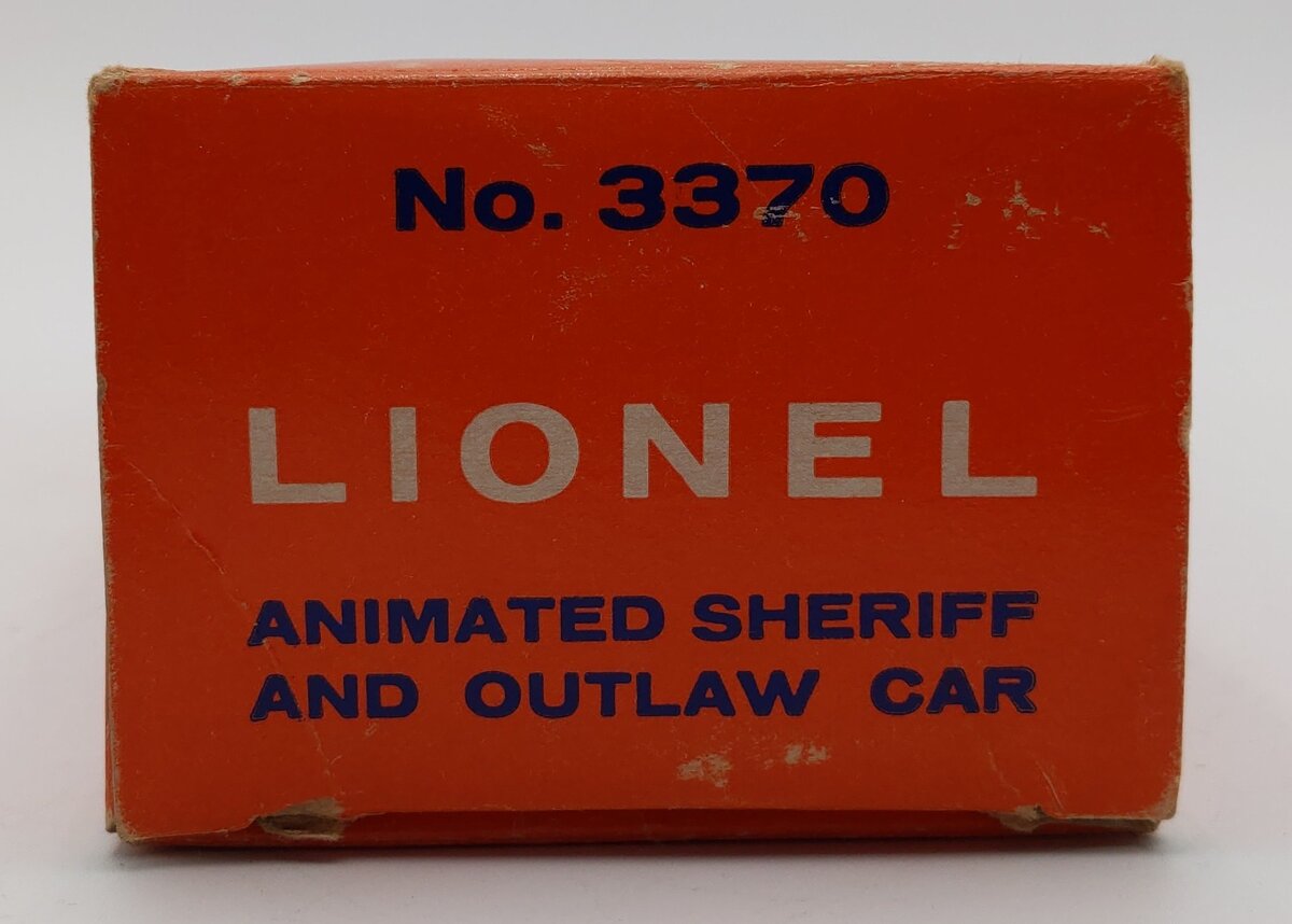 Lionel 3370 Vintage O Wells Fargo Operating Sheriff & Outlaw Car EX/Box