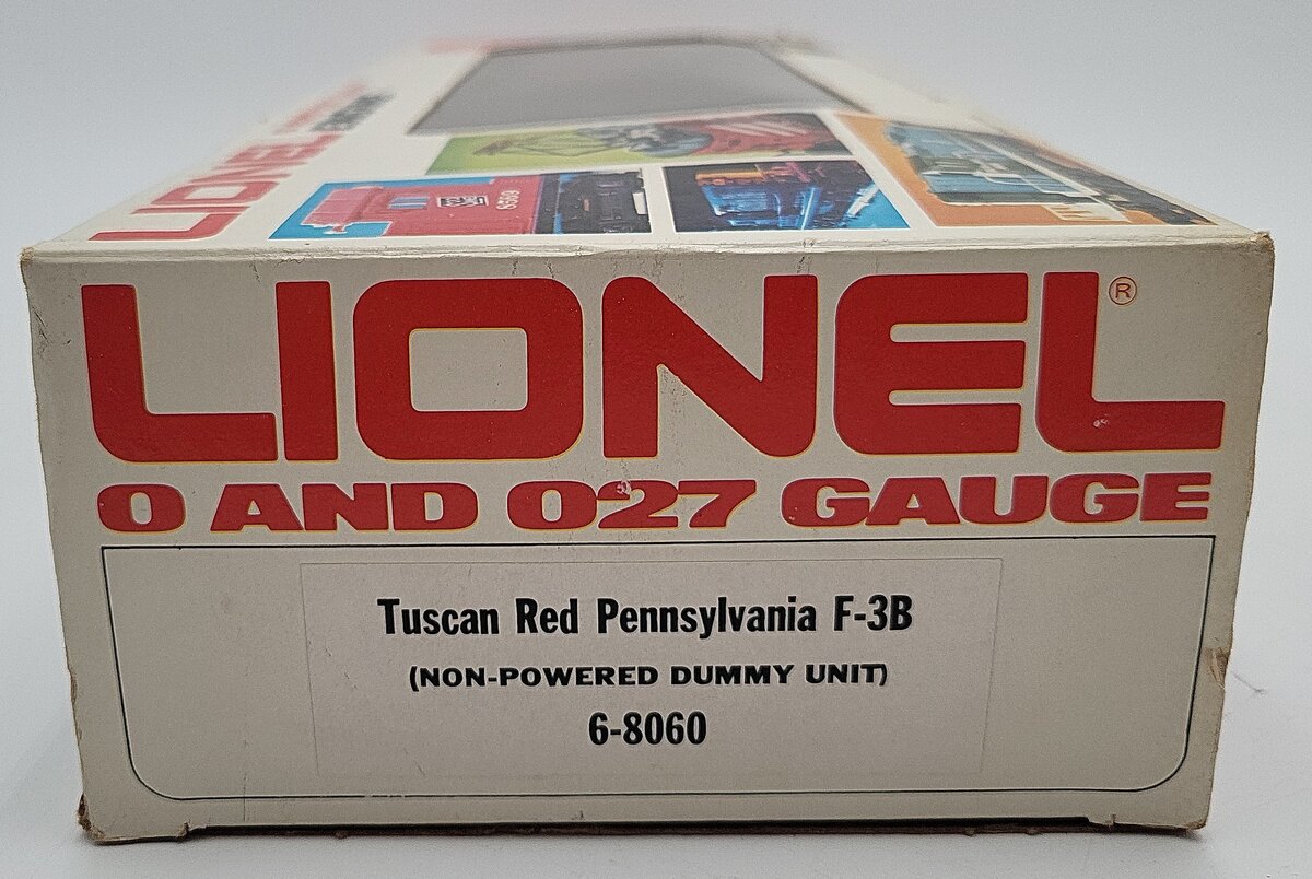 Lionel 6-8060 O Pennsylvania Tuscan F-3 B Unit Dummy Diesel Locomotive #8060 EX/Box