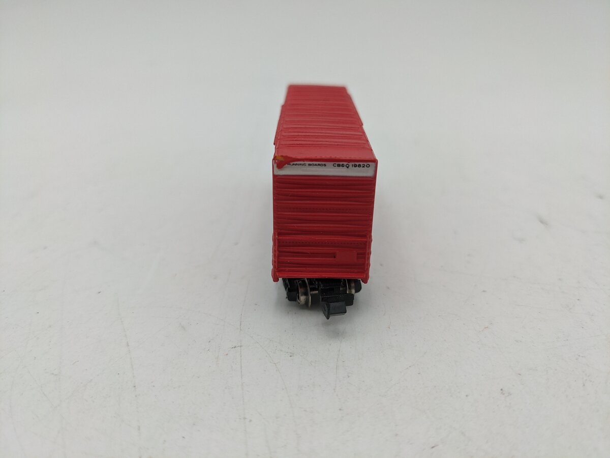 Bachmann 71266 N Scale Chicago Burlington & Quincy Hi-Cube Boxcar #19820 EX