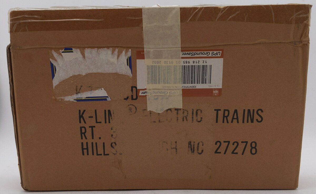 K-Line K77023 O Gauge Santa Fe Classic TTAX Flatcar w/ Trailer EX/Box