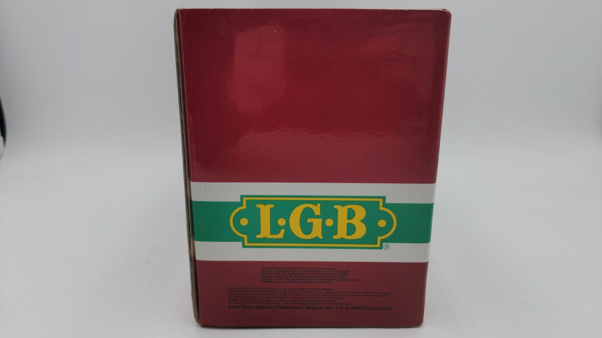 LGB 3019 G Scale Mail Post Car with Lights (Metal Wheels) VG/Box