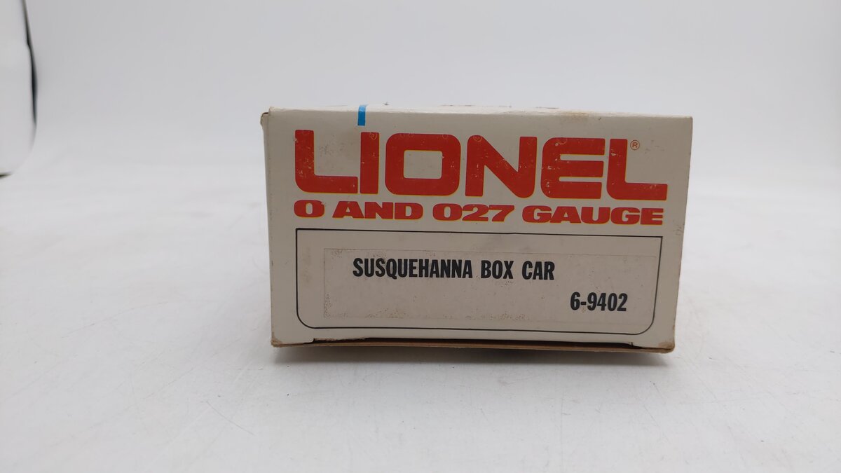 Lionel 6-9402 O Gauge Susquehanna Boxcar #9402 EX/Box
