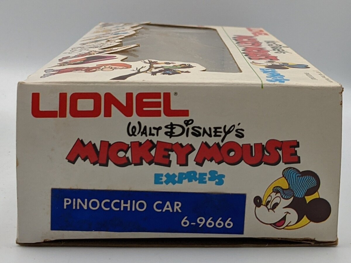 Lionel 6-9666 O Gauge Pinocchio Hi Cube Boxcar #9666 EX/Box