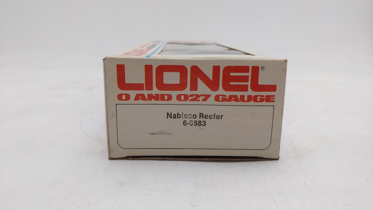 Lionel 6-9883 O Gauge Nabisco Oreo Billboard Reefer Car EX/Box