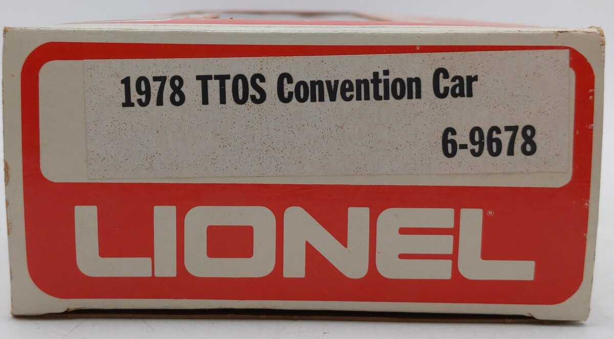 Lionel 6-9678 O Gauge TTOS 1978 Hollywood Hi-Cube Boxcar EX/Box