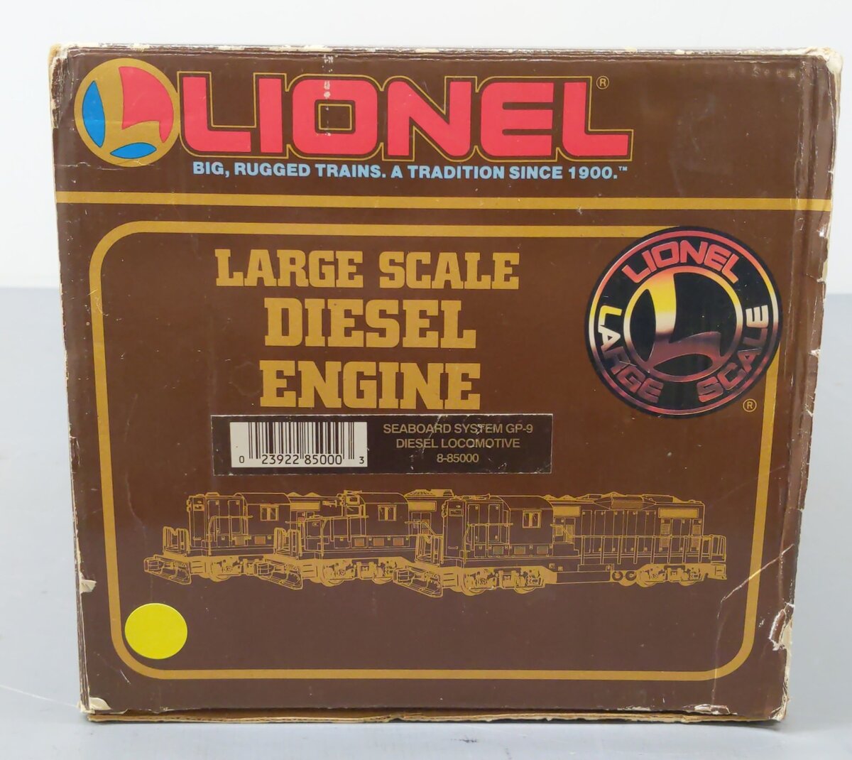 Lionel 6-85000 G Gauge Seaboard System GP-9 Diesel Locomotive #5000 EX/Box