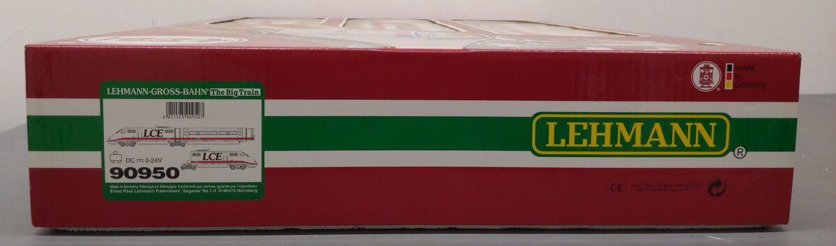 LGB 90950 G Gauge LCE High Speed Electric Passenger Train Set EX/Box