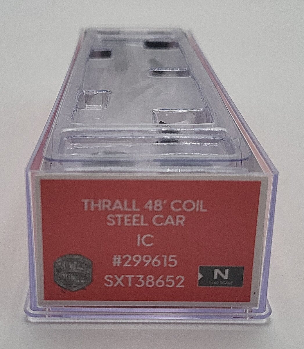 Scale Trains SXT38652 N Scale Illinois Central Coil Steel Car LN/Box