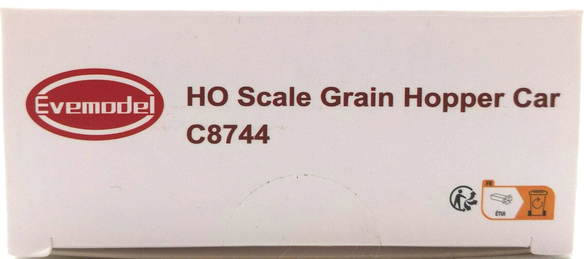 Evemodel C8744 HO Scale Government of Canada Grain Hopper Car #604301 LN/Box