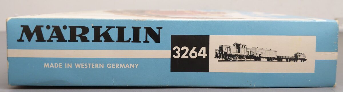 Marklin 3264 HO Scale Locomotive & Freight Car Starter Set EX/Box