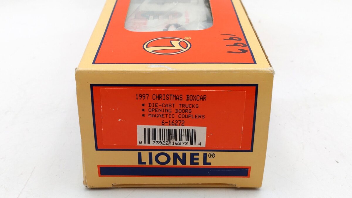 Lionel 6-16272 O Gauge Christmas 1997 Boxcar #9700 LN/Box