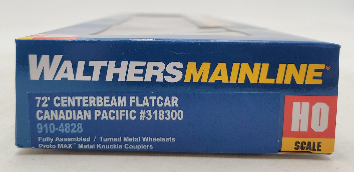 Walthers 910-4828 Canadian Pacific 72' Centerbeam Flatcar #318300