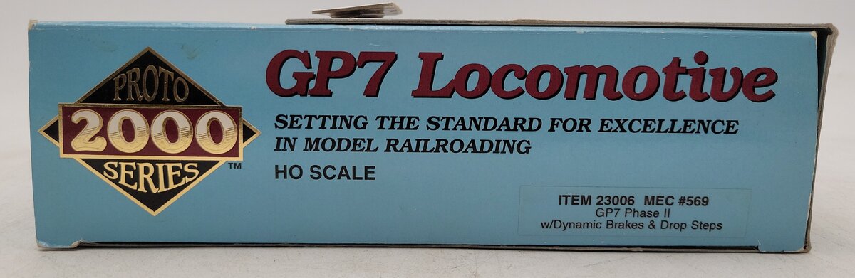 Proto 2000 23006 HO Maine Central Phase 2 GP7 Diesel w/ Dynamic Brake #569 LN/Box