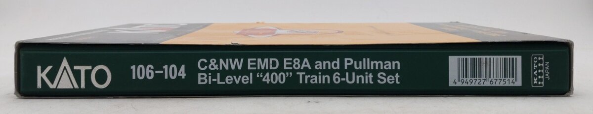 Kato 106-104 C&NW N Gauge Diesel Passenger Train Set LN/Box