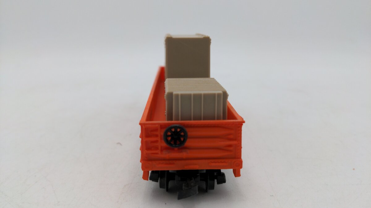Life Like HO Scale Amtrak Gondola w/Load #13240 EX