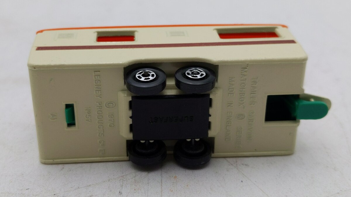 Matchbox 57 Die-Cast Trailer caravan EX