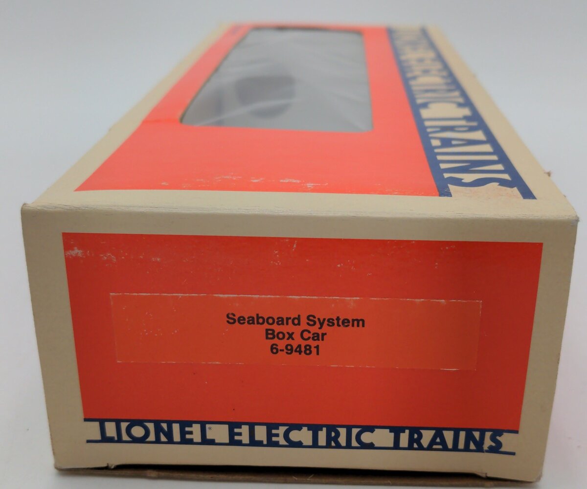 Lionel 6-9481 O Gauge Seaboard System Boxcar EX/Box