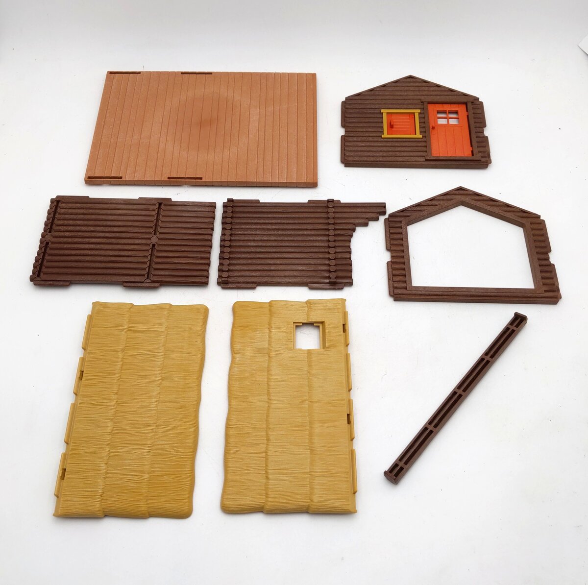 Playmobil 7099 Fisherman's Log Cabin Kit EX