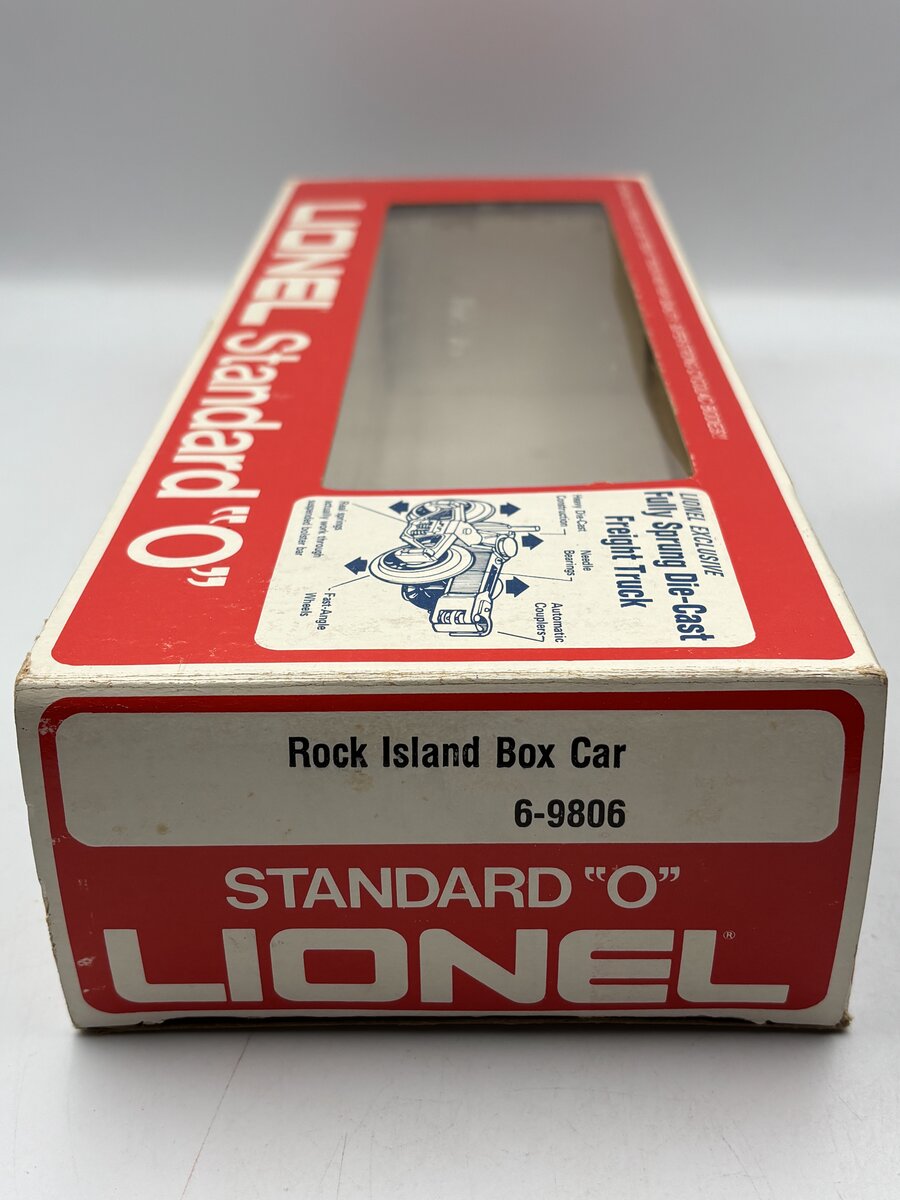 Lionel 6-9806 O Gauge Rock Island Boxcar #9806 EX/Box