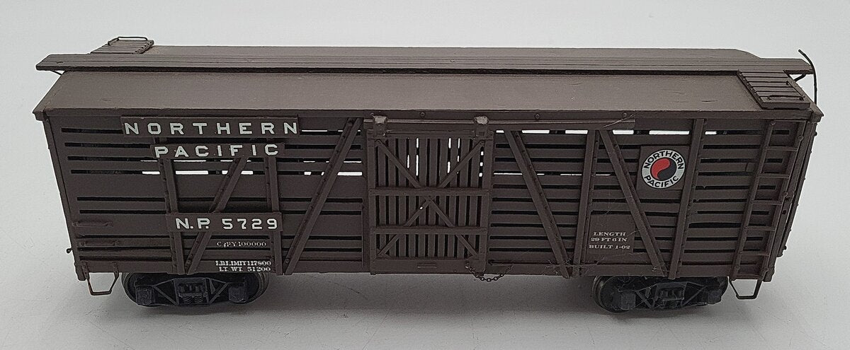 O Scale Northern Pacific Stock Car #5729 EX