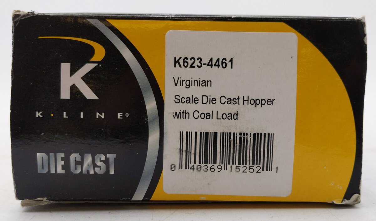 K-Line K623-4461 Virginian Die Cast Hopper #2611 VG/Box