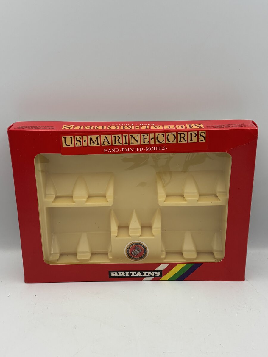 W. Britain 7303 1:32 US Marine Corps Metal-Models Hand Painted Figures LN/Box