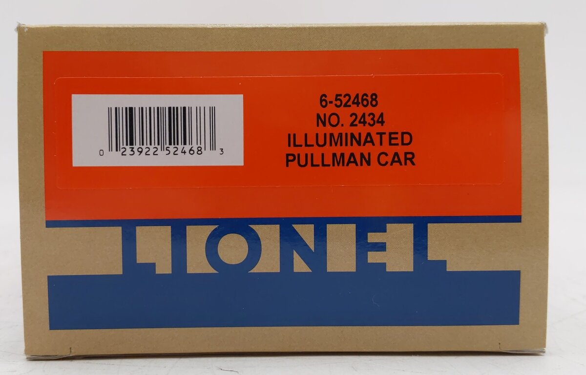 Lionel 6-52468 O Lionel Lines "Newark" Illuminated Pullman Passenger Car #2434 LN/Box