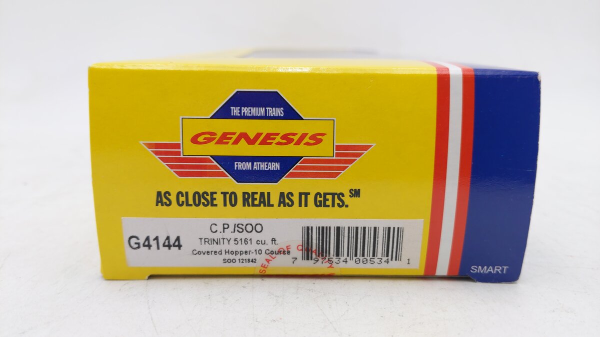 Athearn G4273 HO Scale Canadian Pacific/SOO Trinity Covered Hopper #121842 LN/Box