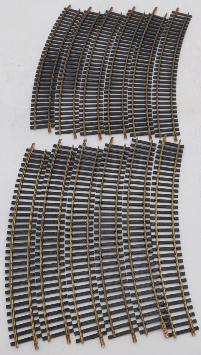 Fleischmann 1701 HO 415mm Curved Track VG