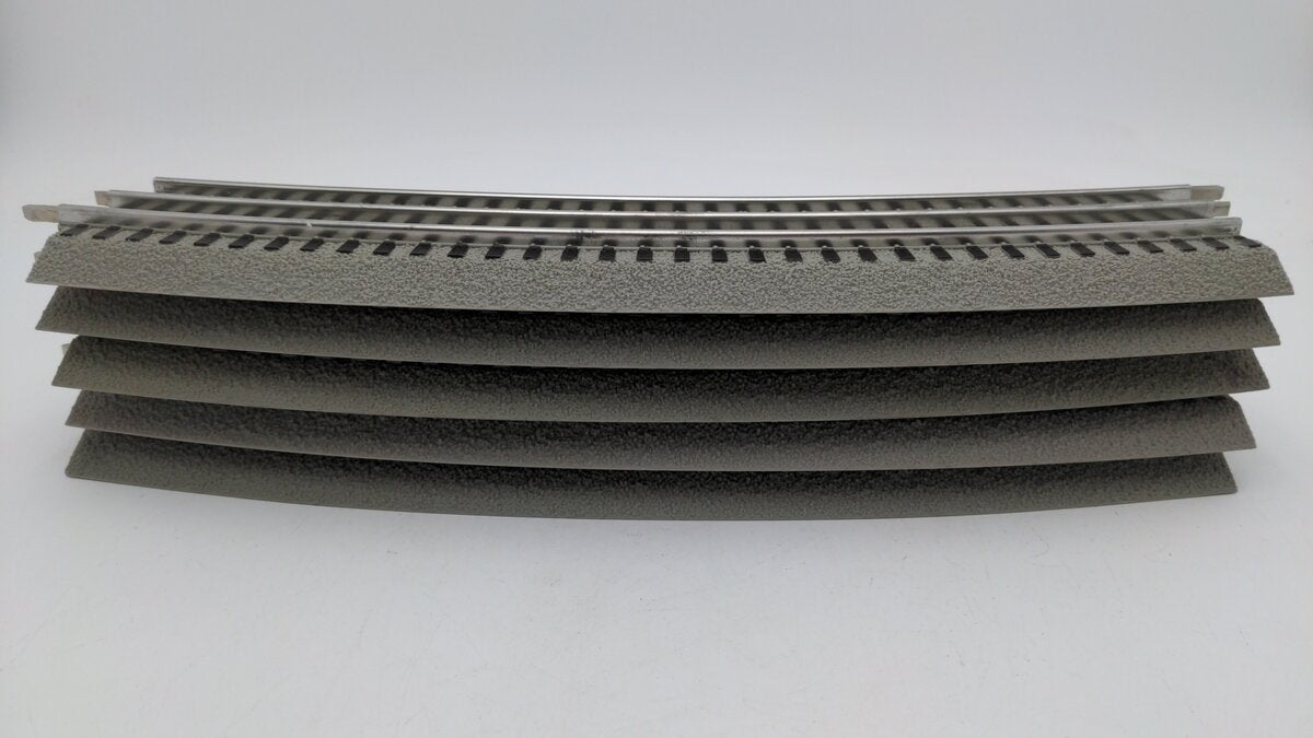 Lionel 6-12041 FasTrack O72 Curved 22.5 Degree Track (5) EX