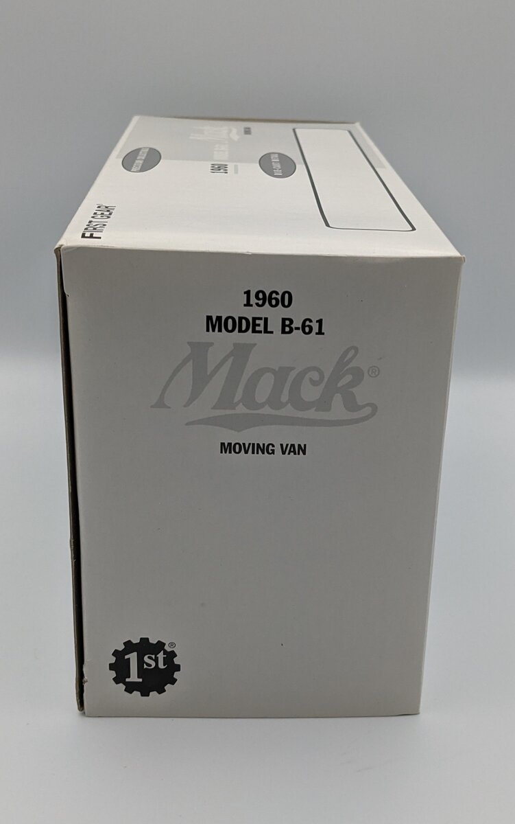First Gear 18-1944 1:34 1960 Model B-61 Mack Moving Van VG/Box