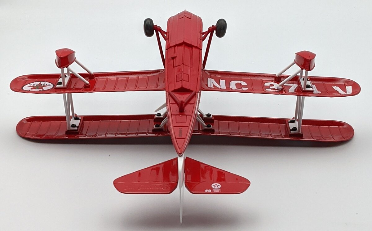 Ertl 19538 1:44 Wings Of Texaco #8 - 1936 Keystone-Loening Bi-Wing Coin Bank MT/Box