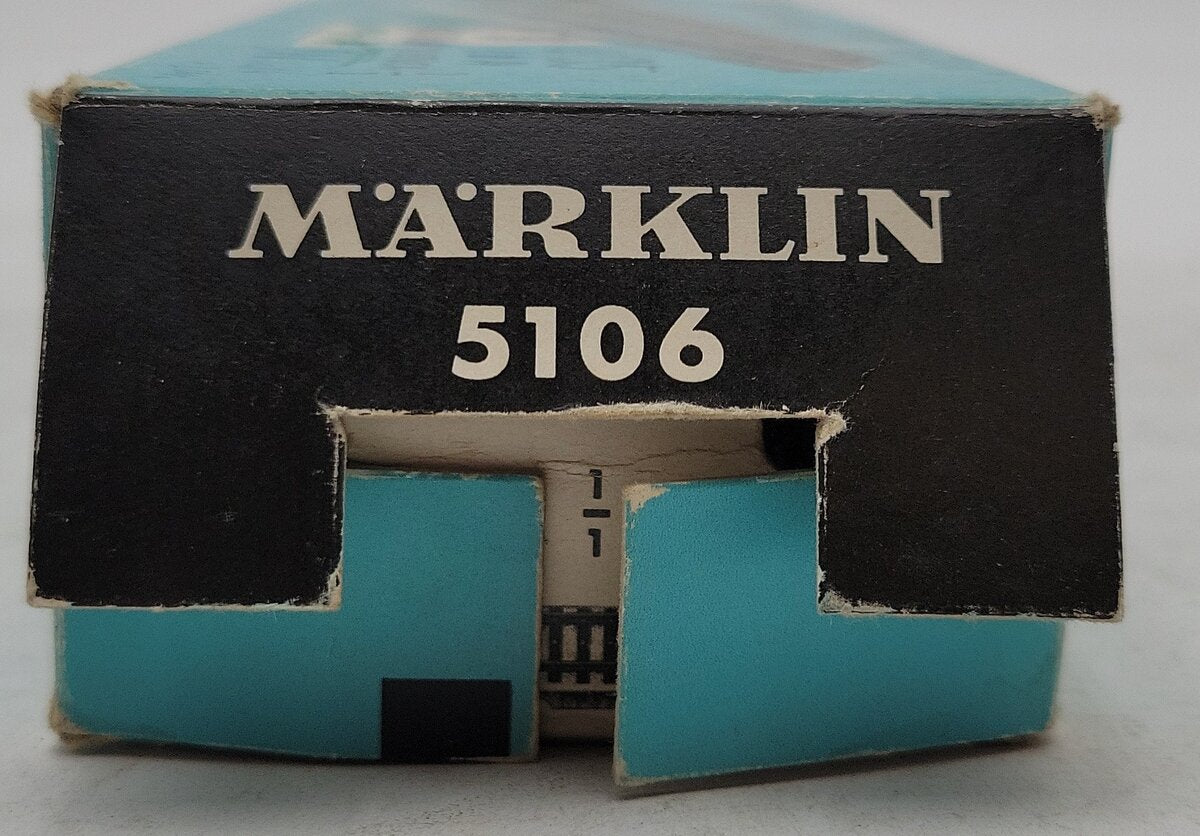 Marklin 5106 HO M Track Metal Straight Track (Box of 10) EX/Box