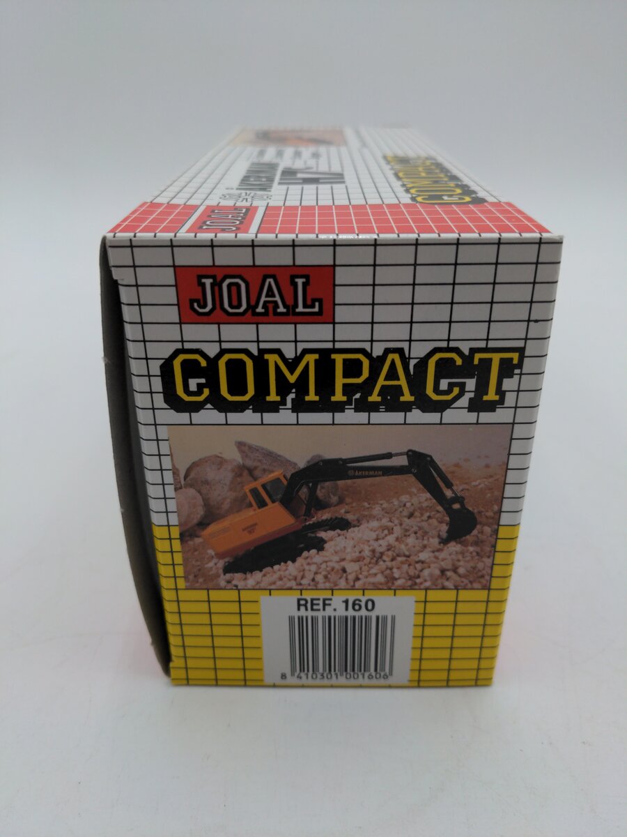 Joal 160 1:50 Compact Akerman H7c Excavator Diecast EX/Box
