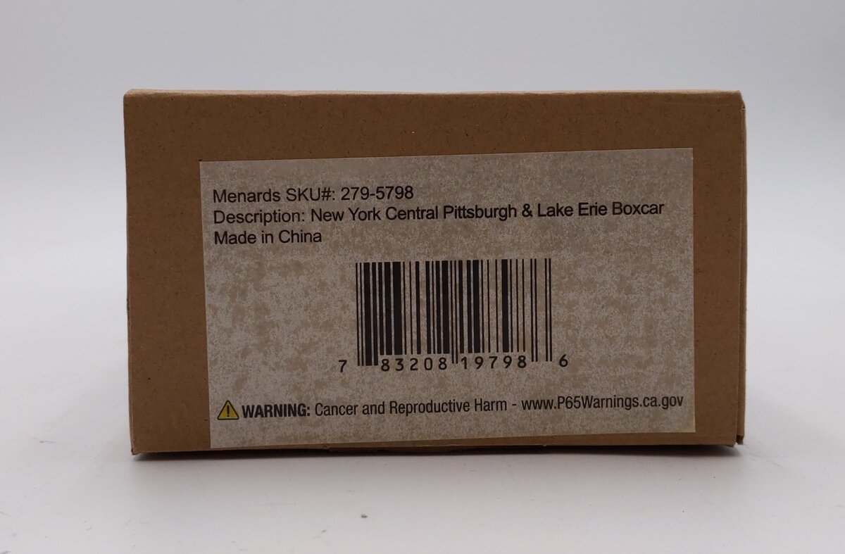 Menards 279-5798 O New York Central Pittsburgh & Lake Erie #10061 LN/Box