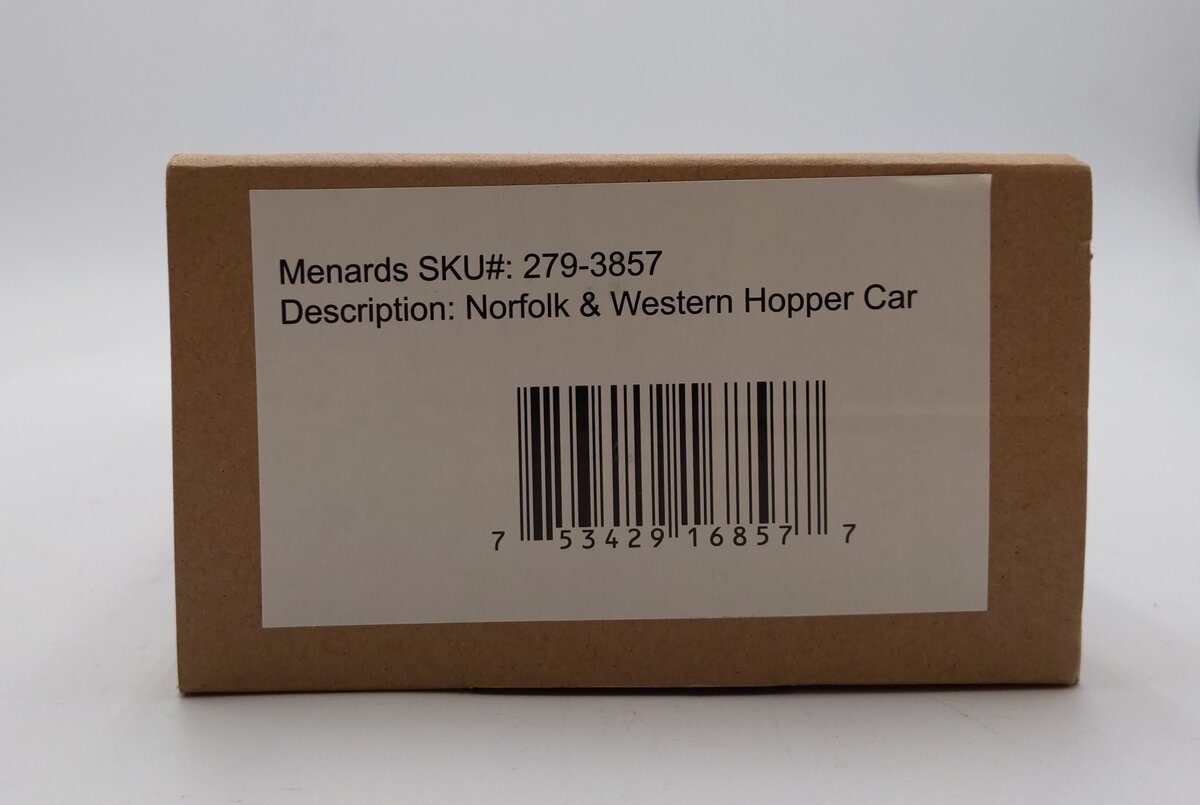 Menards 279-3857 O Norfolk & Western Hopper Car #4501 LN/Box
