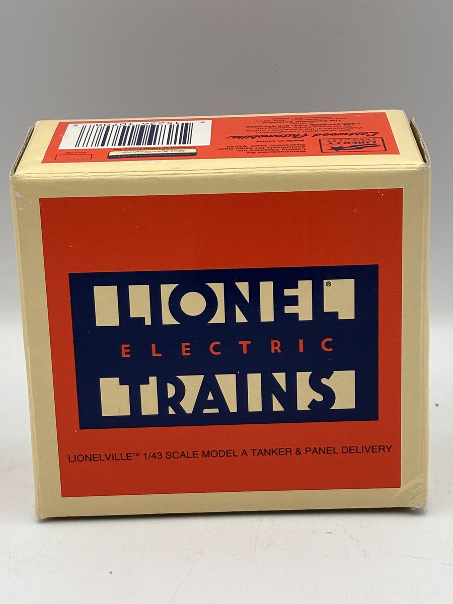 Eastwood 311500 1:43 Die Cast Lionelville Model A Tanker & Panel Delivery Set EX/Box