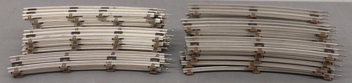 Lionel & K-line Assorted O27 54" & 42" Curved Track (28) EX