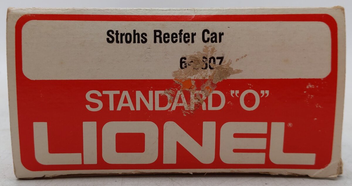 Lionel 6-9807 O Gauge Stroh‘s Bohemian Beer Reefer Car #9807 EX/Box